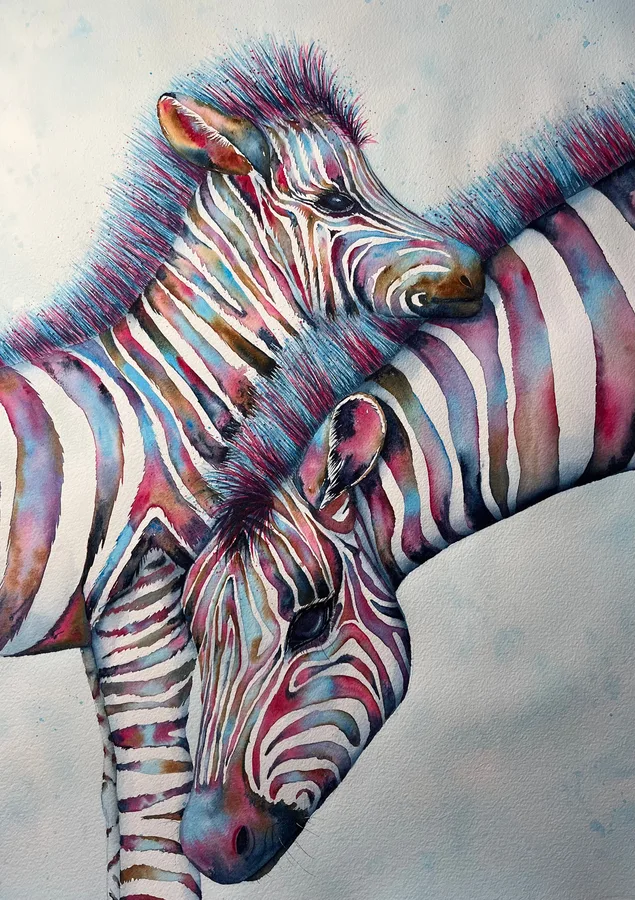 A Zebra Family