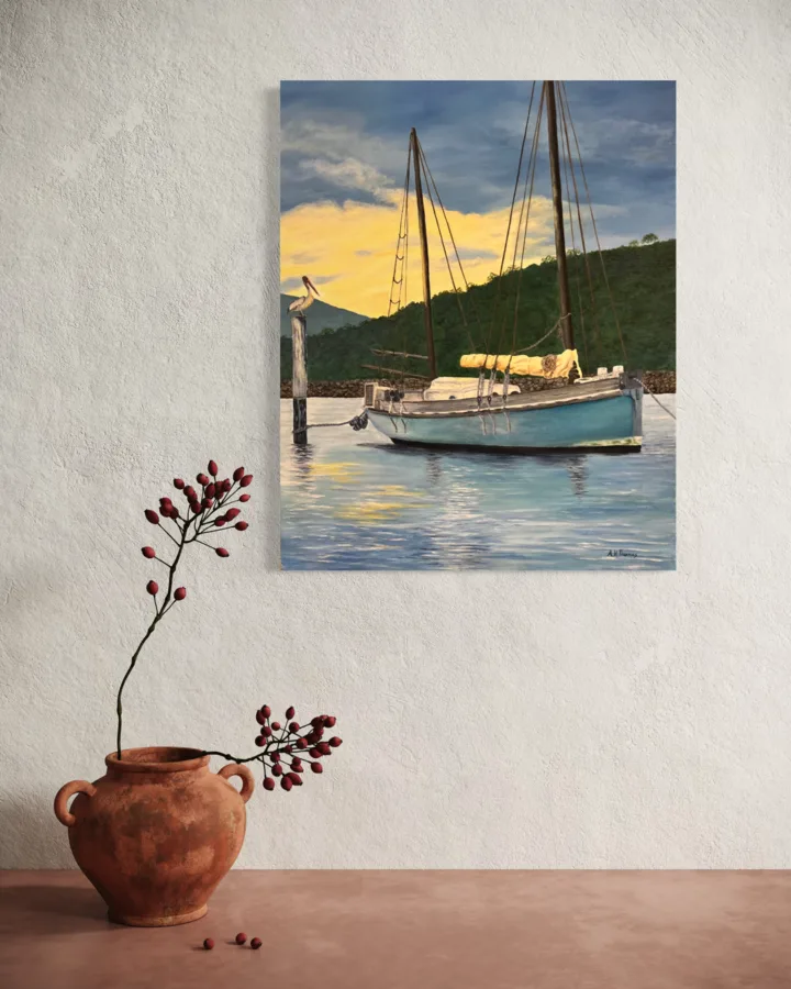 Anchored on the Hawkesbury