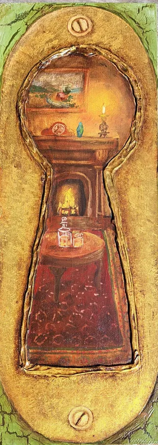 Behind the Green Door (SOLD)
