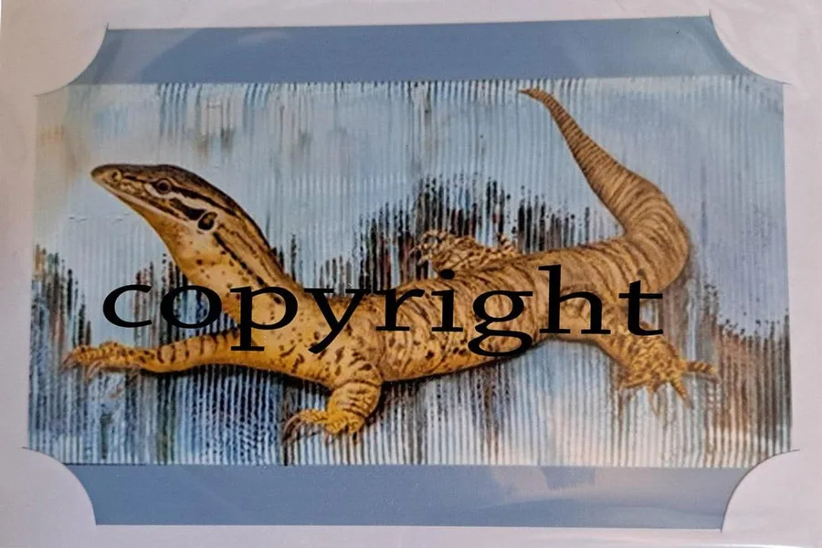 lizard card