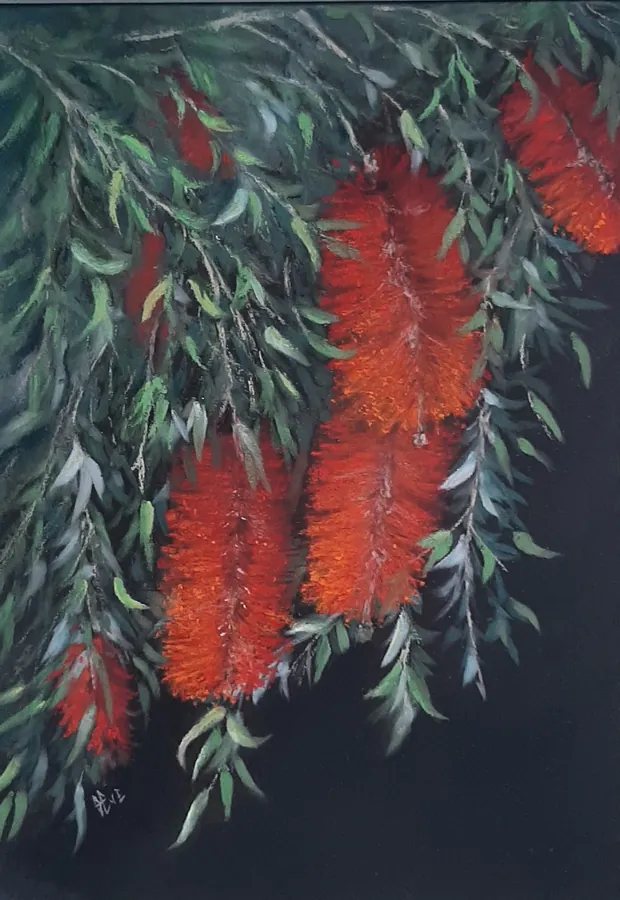 Fiery Bottle Brush