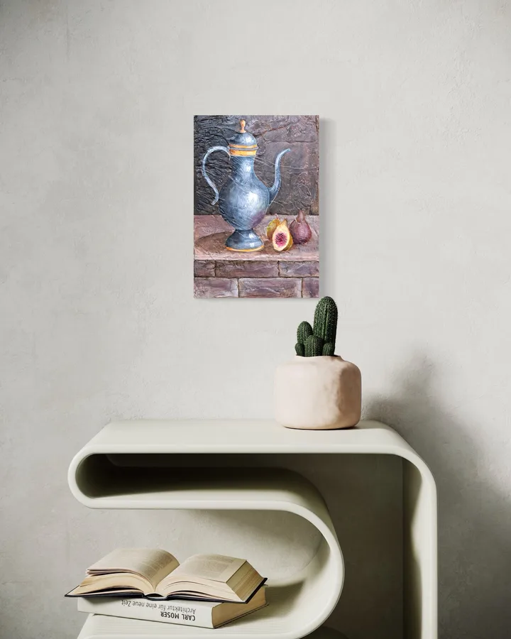 Figs and Coffee Pot