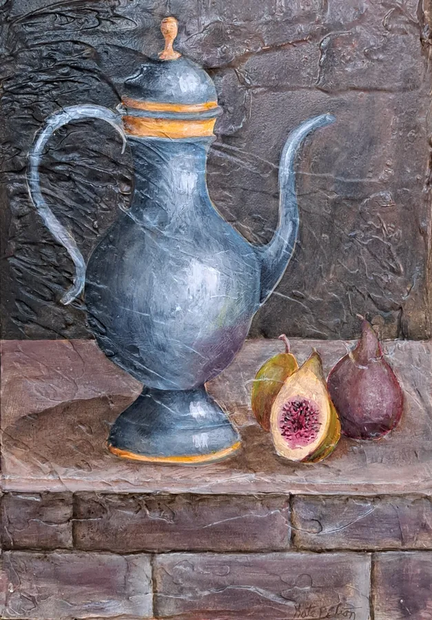 Figs and Coffee Pot