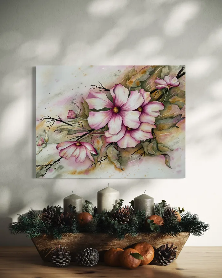 Florals in Autumn Tones