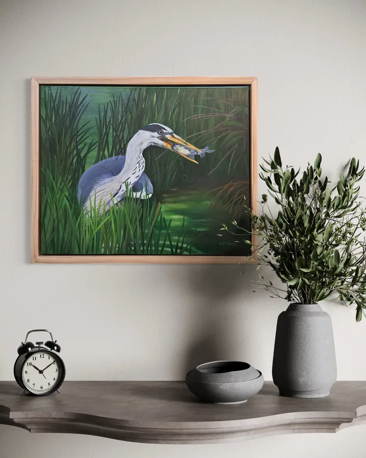 Heron’s Catch