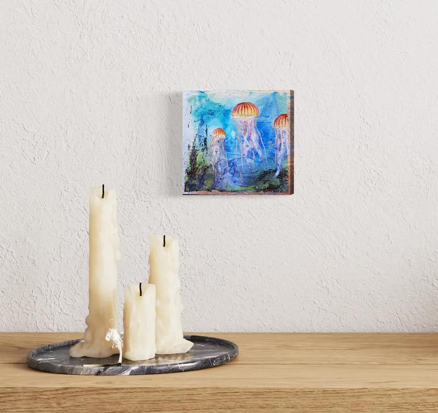 Jellyfish – Silver Block Series