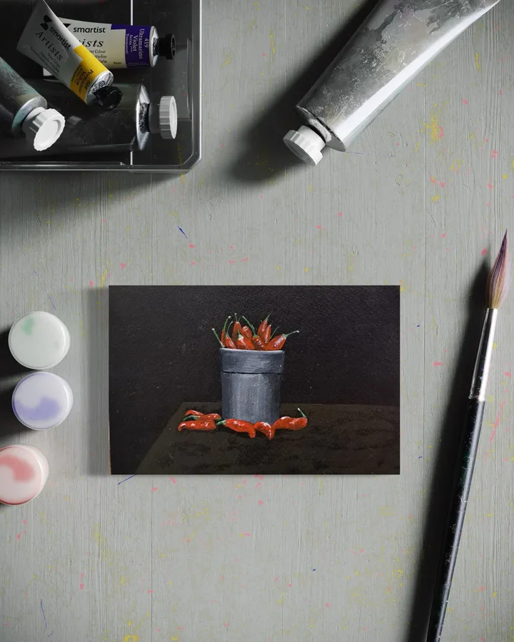 Pot of Chillies