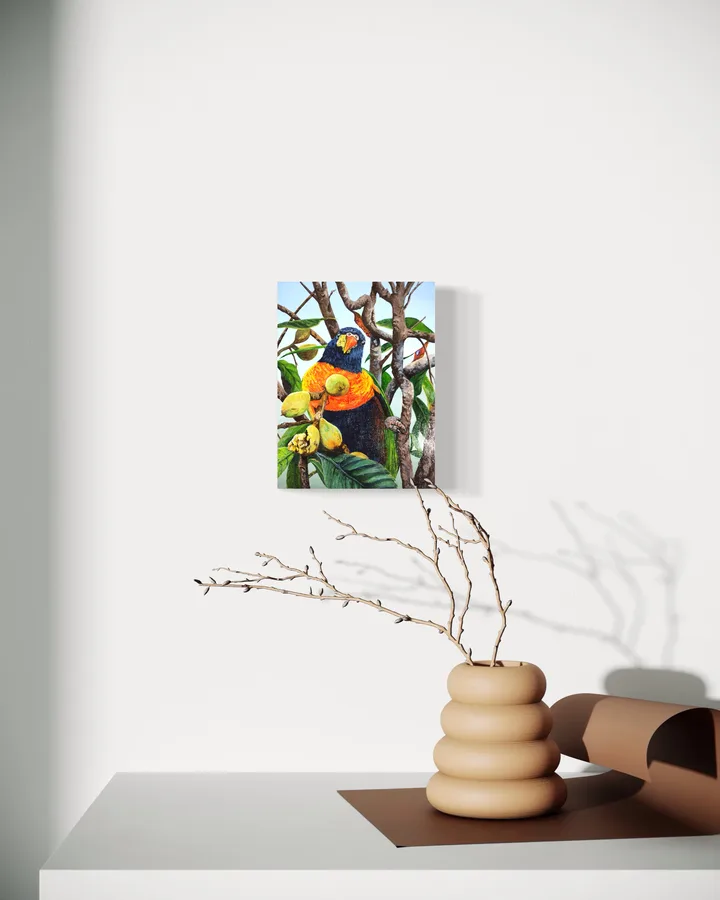 Visiting the Loquat Tree